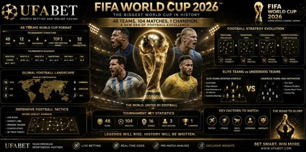 ฟอร์แมต 48 ทีมบอลโลก 2026 และสไตล์การเล่นที่เปลี่ยนไป