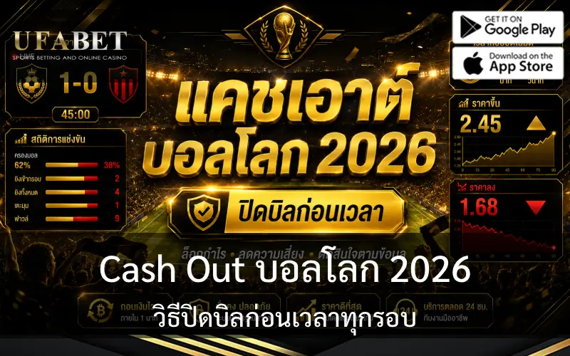 Cash out บอลโลก