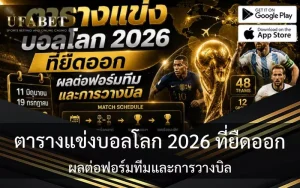 ตารางแข่งบอลโลก 2026 ที่ยืดออก