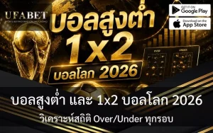 บอลสูงต่ำ 1x2 บอลโลก